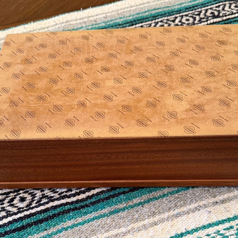Elegant Wooden Jewelry Organizer with Glass Top - Picture 6 of 7